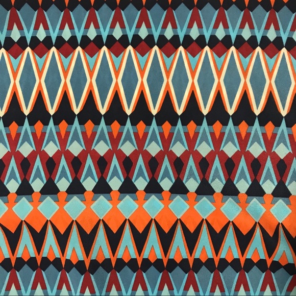 Multi-colored Polyester blend blouse - Picture 4 of 4